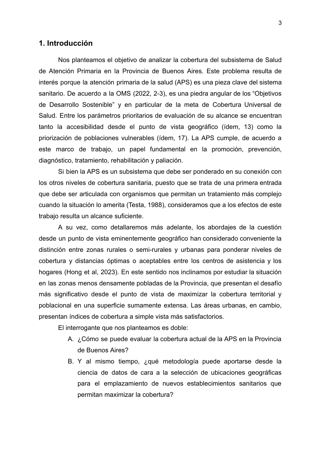 Acceso a la atención primaria en la provincia de Buenos Aires — página 3 de 23. Abrí el PDF para acceder al texto.
